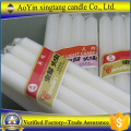 Factory Price 21g Fluted Cheap Wax White Candle for Africa